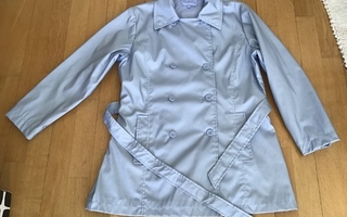 Vaaleansininen lyhyt takki ( L-koko ) 90-luvulta