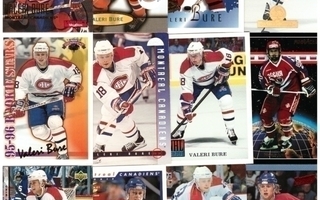 12 x VALERI BURE: Montreal Canadiens