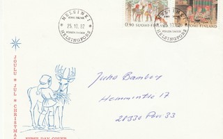 FDC, 25.10.1982, Joulu