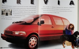 Toyota Previa -esite, 1991