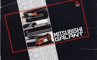 Mitsubishi Galant -esite 90-luvun alusta