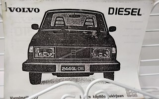 Volvo diesel lisäys käyttöohjekirjaan