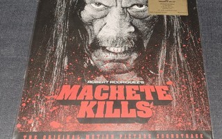 MACHETE KILLS Soundtrack LP PUNAINEN VINYYLI