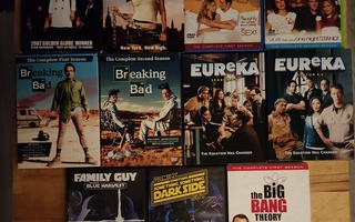 TV-Sarjoja 2€/kpl (Alue 1) Breaking Bad, Family Guy...