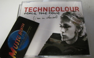 TECHNICOLOUR - TEACH ME LOVE CD SINGLE