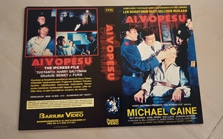 Aivopesu VHS kansipaperi / kansilehti