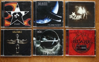 Blake - koko tuotanto 6 kpl + 1 CD-albumipaketti