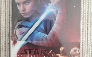 Star Wars: The Last Jedi Steelbook (Blu-ray) (uusi)