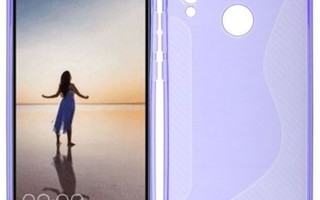 Huawei P20 Lite - Violetti geeli-suojakuori #24499