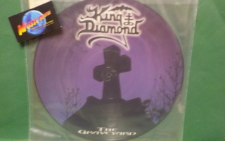 KING DIAMOND - THE GRAVEYARD EX- PICTURE VINYL 12"