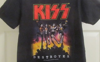 Kiss T-paita   M-koko  Destroyer  2021