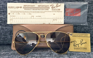 Ray-Ban Aviator – aitoa USA valmistusta 90-luvulta