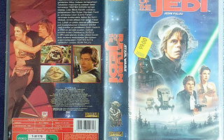 Alkuperäinen TÄHTIEN SOTA - STAR WARS trilogia     VHS 3 kas