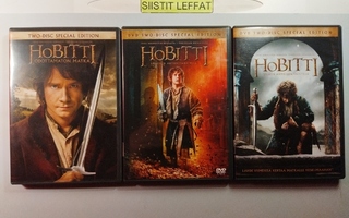 (SL) 6 DVD) Hobitti - The Hobbit - Trilogia - SUOMIKANNET