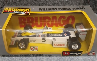 Formula 1 Williams FWO8C Turbo.Bburago 1:24