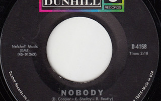 Three Dog Night 7" Nobody, orig 1968 painos