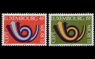 Luxemburg 862-3 ** Europa (1973)