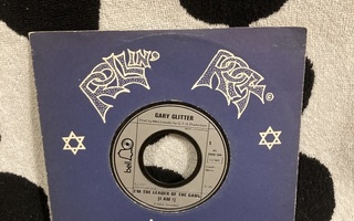 Gary Glitter – I'm The Leader Of The Gang 7" (Ei kantta!)