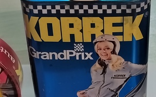 Vintage - Korrek autovaha peltipurkki