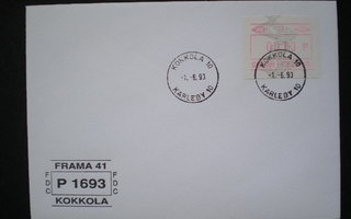 ATM15 0,10 mk lähetyksellä LOISTONA v. 1993