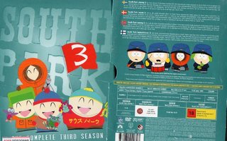 South Park 3. Tuotantokausi	(196)	k	-FI-	digiback,	DVD	(3)