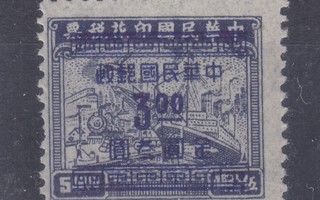 Kiina  1949 Mi 987 (2)