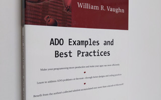 William R. Vaughn : ADO examples and best practices (+CD)