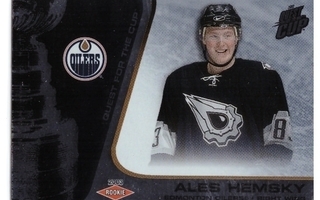 ALES HEMSKY Edmonton Oilers 02-03 Quest for the Cup #118 Rc
