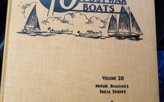 40 DESIGNS FOR POSTWAR BOATS ( 2 P. 1947)