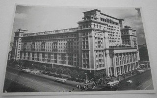 Moskova, hotelli Moskova, joulukuu 1950, mv pk, ei kulk.