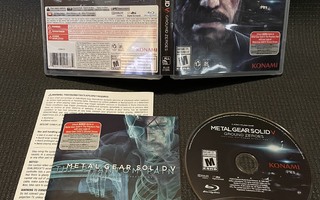 Metal Gear Solid V Ground Zeroes - US PS3 - CiB