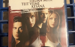 Tiedän mitä teit viime kesänä blu-ray