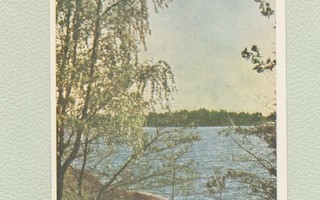 Vanha postikortti Helsingin Lauttasaaresta