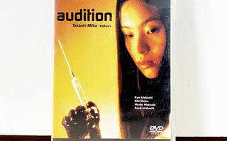 Audition (1999) DVD Suomijulkaisu Takashi Miike