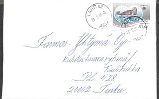 Postilähetys -  Eurooppa (LAPE 986) Lahti 82 23.5.1986