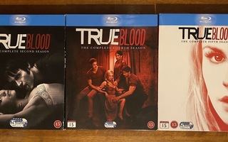 True Blood Kausi 2 4 5 Blu-ray