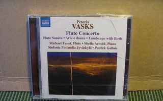Vasks:Flute concerto-Michael Faust-Arnold-Gallois cd(new)
