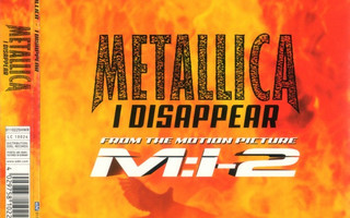 Metallica (CD) VG+!! I Disappear