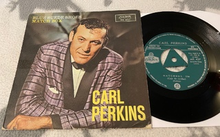 Carl Perkins – Blue Suede Shoes PROMO 7" Spain 1968