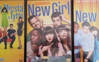 Kolme miestä ja tyttö New Girl Kaudet 1-3 -DVD