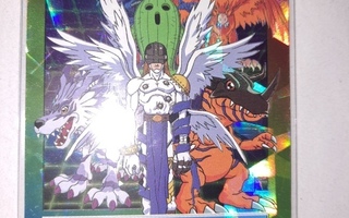 Bonds of Friendship! Silver Stamp Holo Digimon keräilykortti