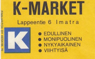 Imatra. K - Market . Lappeentie 6     b369