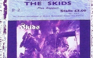 THE SKIDS odeon theatre edinburgh 7/9/1979  scotland classic