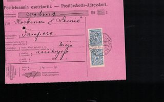 Postietuannin osotekortti, LEMPÄÄLÄ 1916