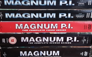 Magnum P.I. kaudet 1-5  -DVD