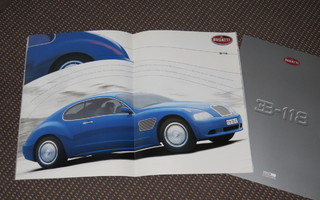 1998 Bugatti EB 118 PRESTIGE esite - KUIN UUSI - VALTAVA