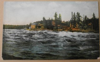 Viipurin mlk, Jääski, Enson puuhiomo, väripk, k. k-k 1909