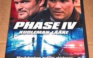 DVD PHASE IV KUOLEMAN LÄÄKE  TOIMINTA
