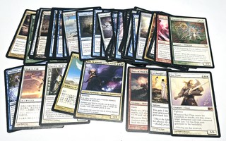 MTG - 43kpl Rareja, foileja, käyttis uncommoneita yms