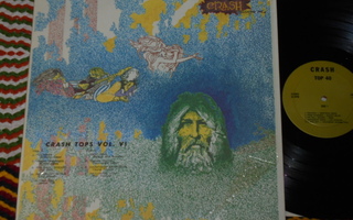 CRASH TOPS Vol. 6 - LP 1972 USA rock soul  MINT-